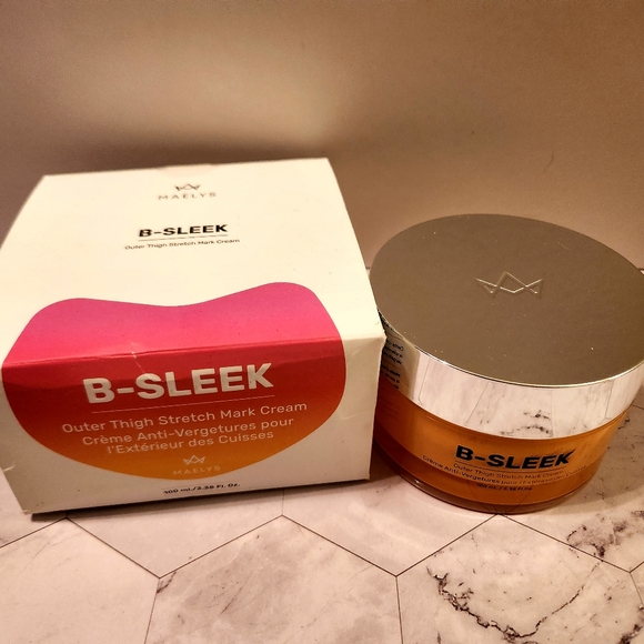 Maelys B-Sleek Outer Thigh Stretch Mark Cream NWT/NIB 3.38 fl oz - Picture 3 of 12